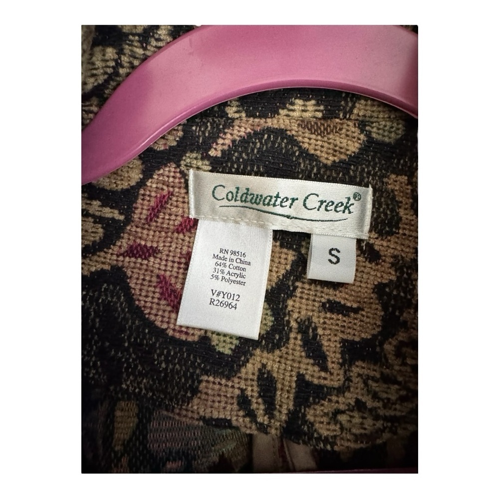Coldwater Creek Tapestry Jacket - Picture 6 of 7